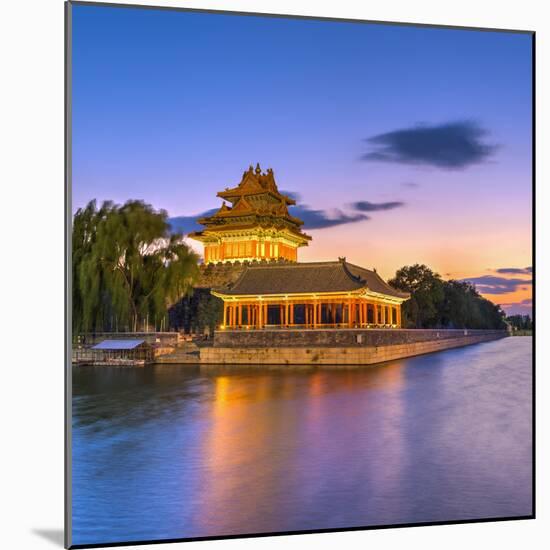 China, Beijing, Forbidden City, Palace Moat-Alan Copson-Mounted Photographic Print