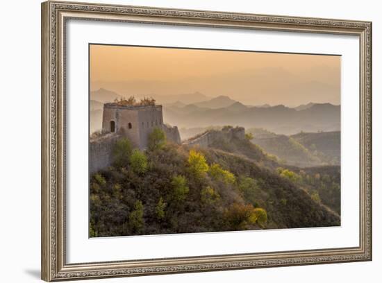 China, Beijing Municipality, Miyun County, Great Wall of China (Unesco World Heritage Site)-Alan Copson-Framed Photographic Print