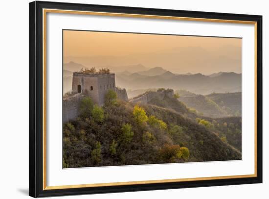 China, Beijing Municipality, Miyun County, Great Wall of China (Unesco World Heritage Site)-Alan Copson-Framed Photographic Print