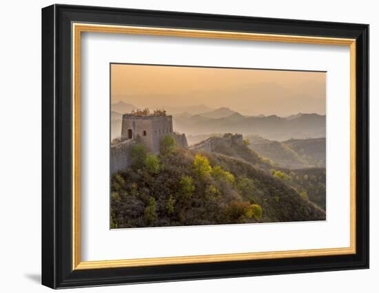 China, Beijing Municipality, Miyun County, Great Wall of China (Unesco World Heritage Site)-Alan Copson-Framed Photographic Print