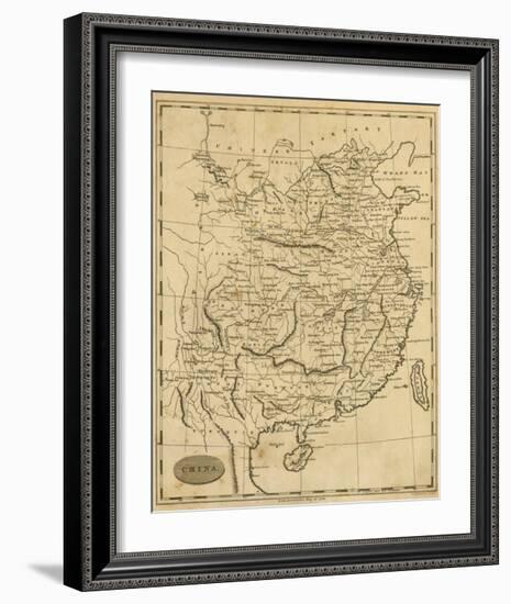 China, c.1812-Aaron Arrowsmith-Framed Art Print