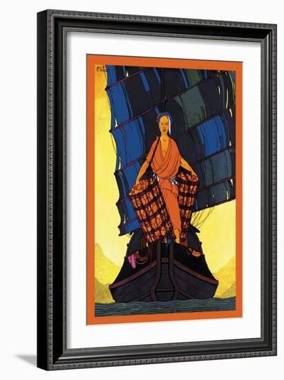 China-Cargoes-Frank Mcintosh-Framed Art Print