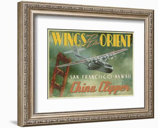 China Clipper-Carlos Casamayor-Framed Giclee Print