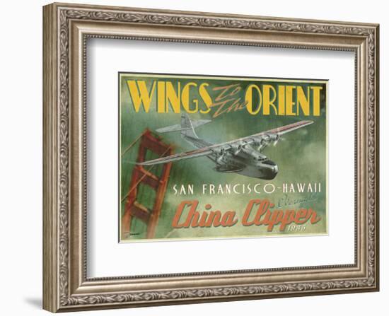 China Clipper-Carlos Casamayor-Framed Art Print