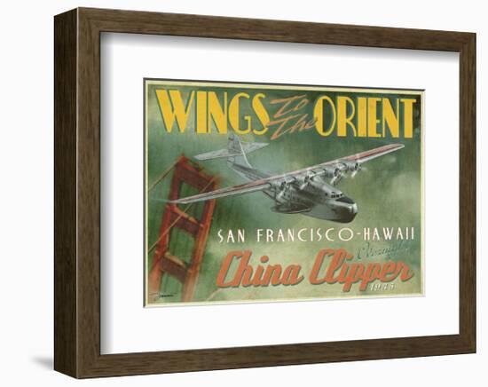 China Clipper-Carlos Casamayor-Framed Art Print