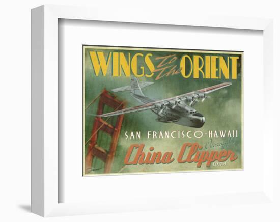 China Clipper-Carlos Casamayor-Framed Art Print