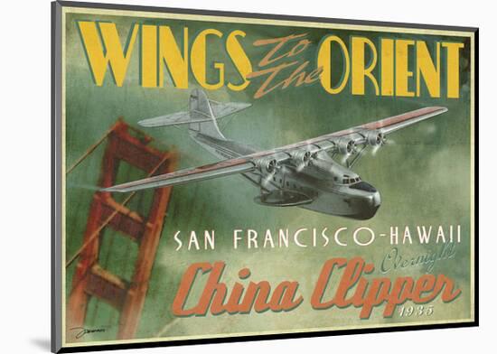 China Clipper-Carlos Casamayor-Mounted Art Print