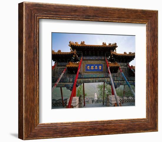 China Gate-null-Framed Premium Giclee Print