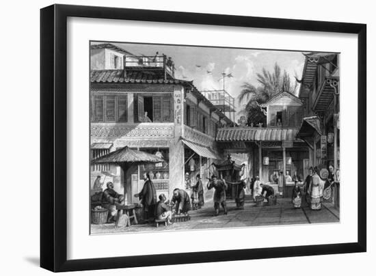 China Guangzhou-Thomas Allom-Framed Art Print