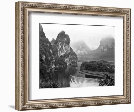 China, Guilin Li River-John Ford-Framed Photographic Print