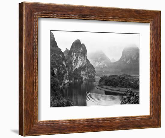 China, Guilin Li River-John Ford-Framed Photographic Print