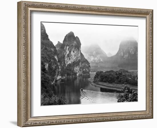 China, Guilin Li River-John Ford-Framed Photographic Print