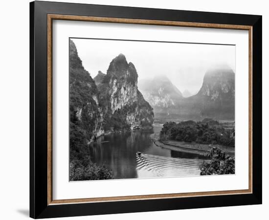 China, Guilin Li River-John Ford-Framed Photographic Print