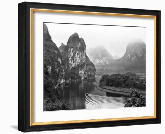 China, Guilin Li River-John Ford-Framed Photographic Print