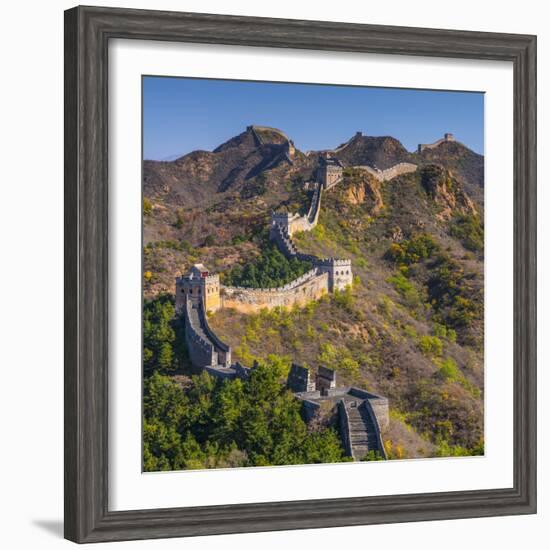 China, Hebei Province, Luanping County, Jinshanling, Great Wall of China-Alan Copson-Framed Photographic Print
