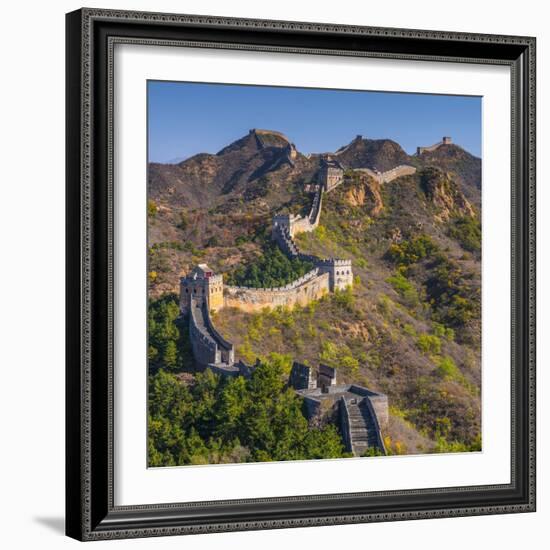 China, Hebei Province, Luanping County, Jinshanling, Great Wall of China-Alan Copson-Framed Photographic Print