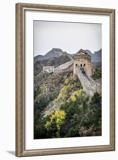 China, Hebei Province, Luanping County, Jinshanling, Great Wall of China-Alan Copson-Framed Photographic Print