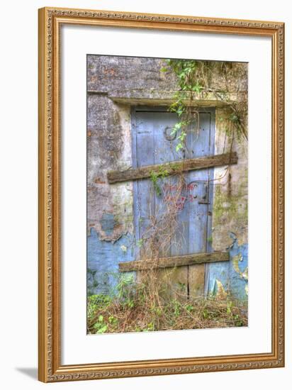 China, Hong Kong, Lantau Island, Abandoned Building Near Big Buddha-Terry Eggers-Framed Photographic Print