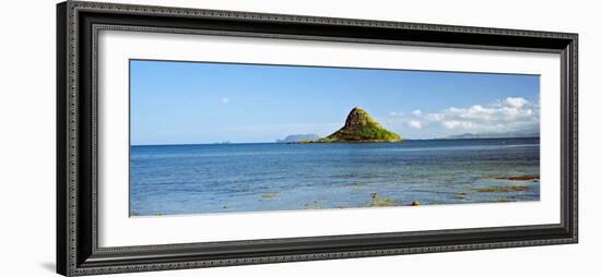 China Man's Hat, Oahu, Hawaii, USA-null-Framed Photographic Print