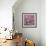 China Pink-Bent Rej-Framed Giclee Print displayed on a wall