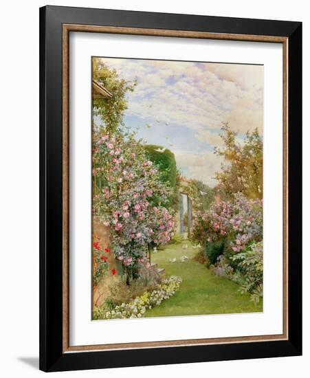 China Roses, Broadway-Alfred Parsons-Framed Giclee Print