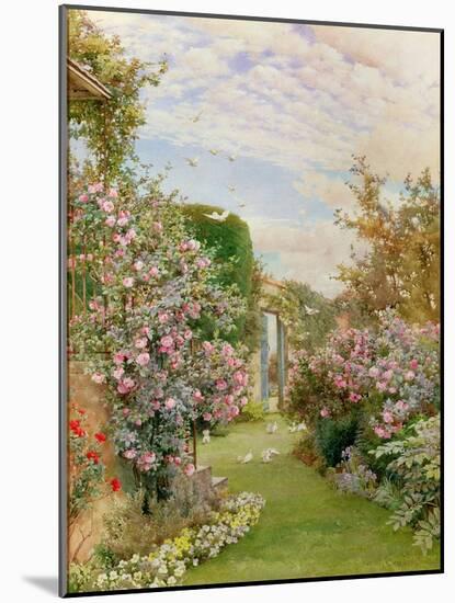 China Roses, Broadway-Alfred Parsons-Mounted Giclee Print