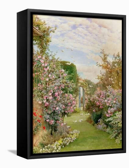 China Roses, Broadway-Alfred Parsons-Framed Premier Image Canvas