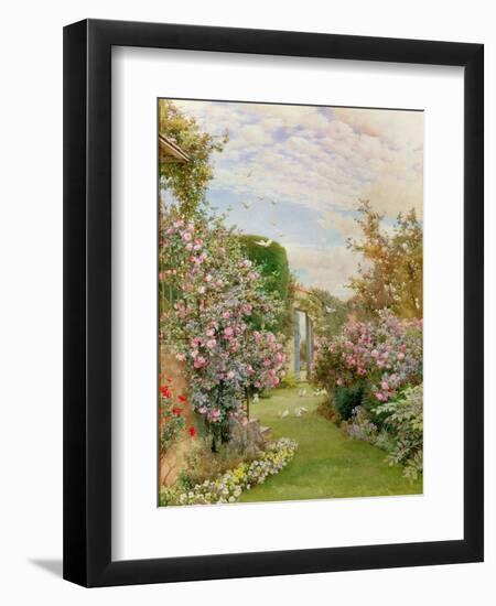 China Roses, Broadway-Alfred Parsons-Framed Giclee Print