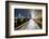 China, Shanghai, Blurred Image of Car and Bus Traffic of Yan'An Road-Paul Souders-Framed Photographic Print