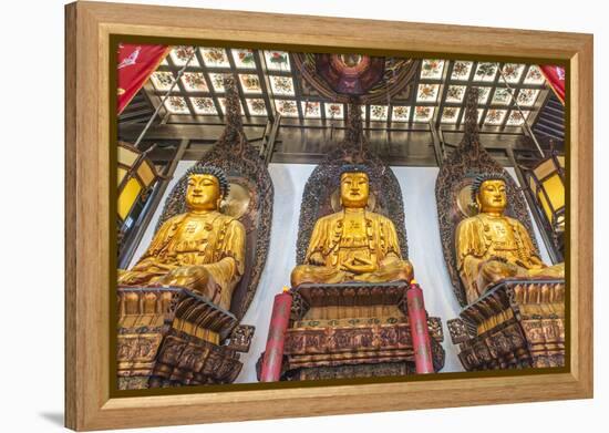 China, Shanghai. Jade Buddha Temple.-Rob Tilley-Framed Premier Image Canvas