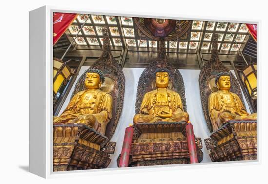 China, Shanghai. Jade Buddha Temple.-Rob Tilley-Framed Premier Image Canvas