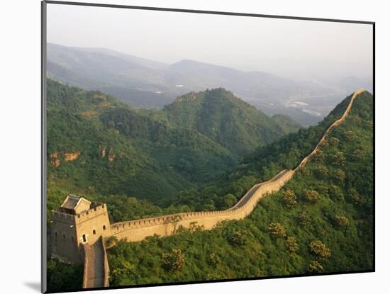 China, Tianjin, Taipinzhai; a Section of China's Great Wall from Taipinzhai to Huangyaguan-Amar Grover-Mounted Photographic Print