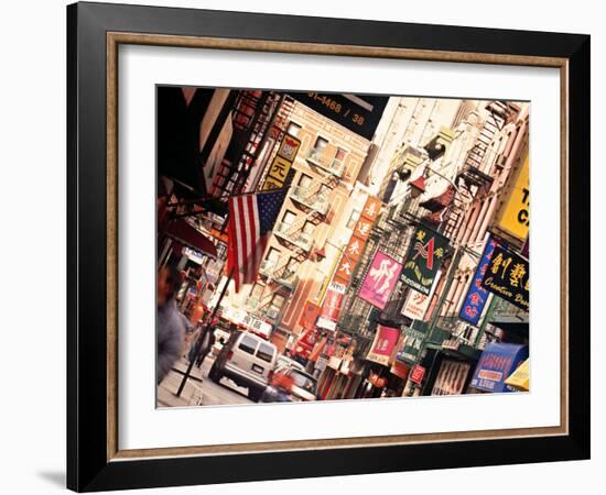 China Town, Manhattan, New York City, USA-Doug Pearson-Framed Photographic Print