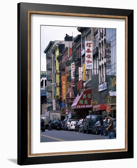 China Town, Manhattan, New York, New York State, USA-Yadid Levy-Framed Photographic Print