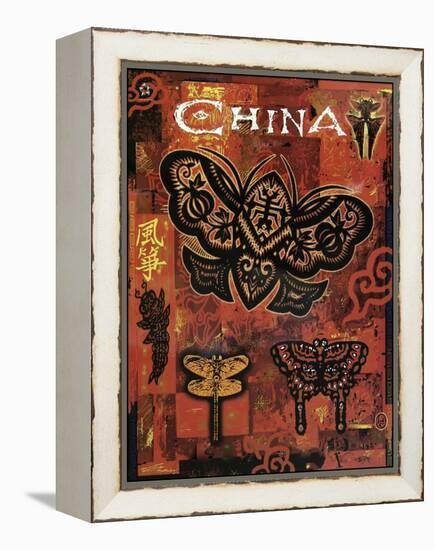 China travel poster-null-Framed Premier Image Canvas