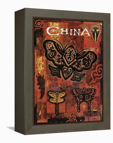 China travel poster-null-Framed Premier Image Canvas