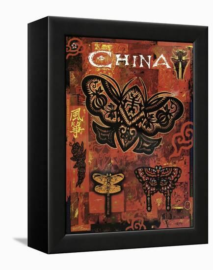 China travel poster-null-Framed Premier Image Canvas