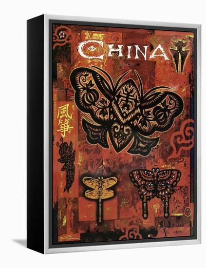 China travel poster-null-Framed Premier Image Canvas