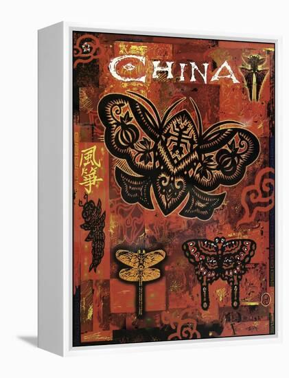 China travel poster-null-Framed Premier Image Canvas