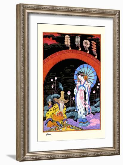 China-Georges Barbier-Framed Art Print