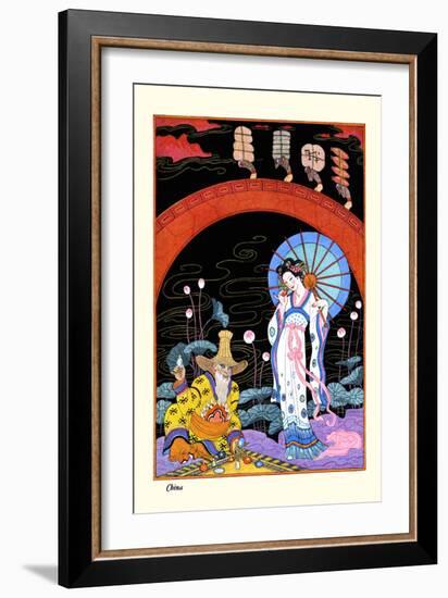 China-Georges Barbier-Framed Art Print