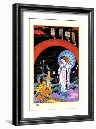 China-Georges Barbier-Framed Art Print