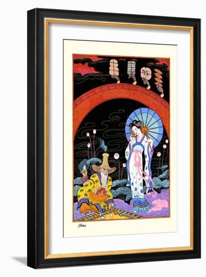 China-Georges Barbier-Framed Art Print