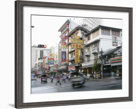 Chinatown, Bangkok, Thailand, Southeast Asia-Angelo Cavalli-Framed Photographic Print