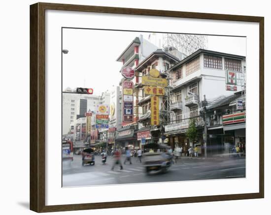 Chinatown, Bangkok, Thailand, Southeast Asia-Angelo Cavalli-Framed Photographic Print