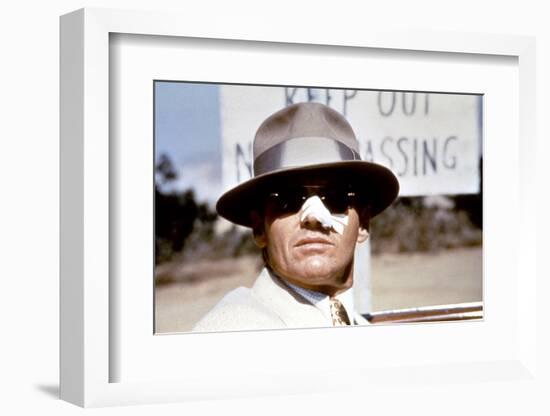 CHINATOWN by RomanPolanski with Jack Nicholson, 1974 (photo)-null-Framed Photo