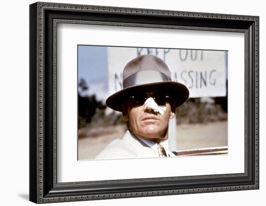 CHINATOWN by RomanPolanski with Jack Nicholson, 1974 (photo)-null-Framed Photo