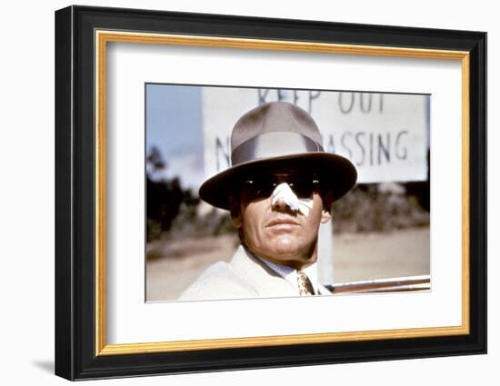 CHINATOWN by RomanPolanski with Jack Nicholson, 1974 (photo)-null-Framed Photo