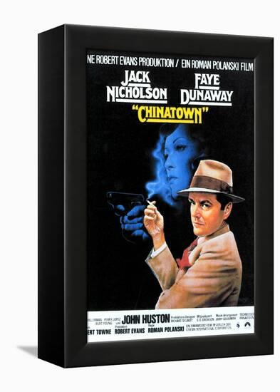 Chinatown, Faye Dunaway, Jack Nicholson, 1974-null-Framed Stretched Canvas