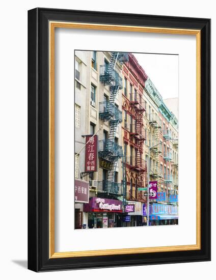 Chinatown, Manhattan, New York City, United States of America, North America-Fraser Hall-Framed Photographic Print